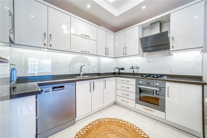 Modern One Bedroom Apartment for Sale in Nordic Life Residence Alanya Turkey