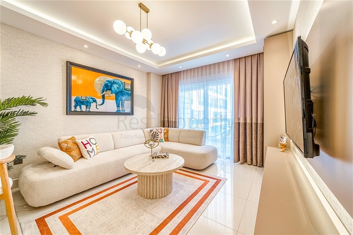 Modern One Bedroom Apartment for Sale in Nordic Life Residence Alanya Turkey