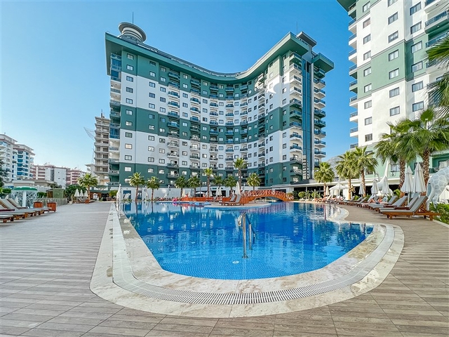 Furnished Apartment for Sale in Serenity Residence Alanya l Mahmutlar