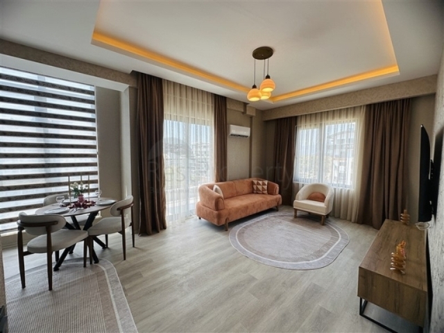 Furnished One Bedroom Property for Sale in Mahmutlar Alanya