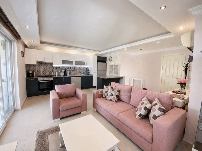 Generously Sized 2 Bedroom Duplex for Sale in Ovacik Fethiye