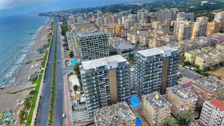 Luxury 2 Bedroom for Sale by the Beach in Mahmutlar Alanya