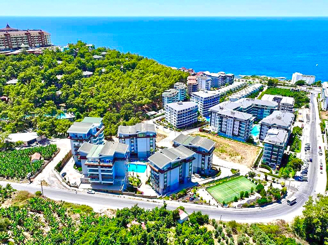 Luxury Apartment for Sale near the Beach in Kargicak Alanya