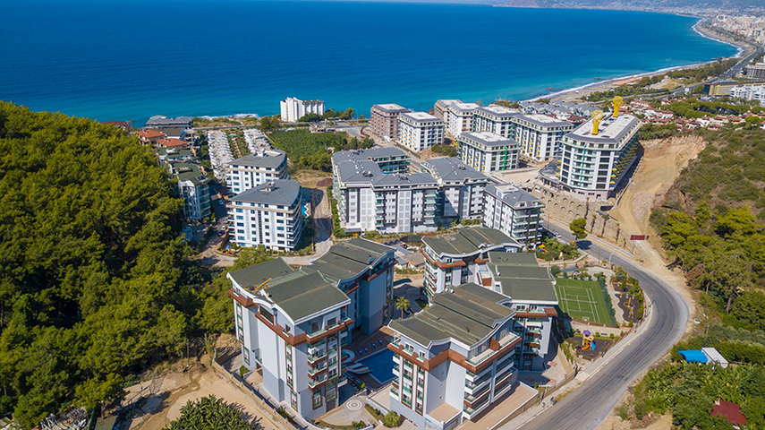 Luxury Apartment for Sale near the Beach in Kargicak Alanya