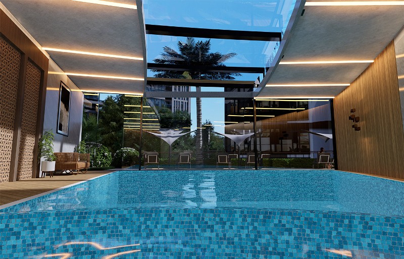 Luxury Flats for Sale in Lotus Towers Project Istanbul Turkey