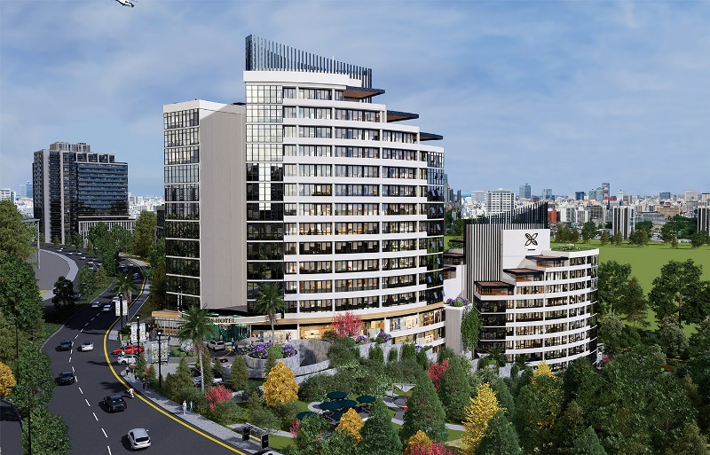 Luxury Flats for Sale in Lotus Towers Project Istanbul Turkey