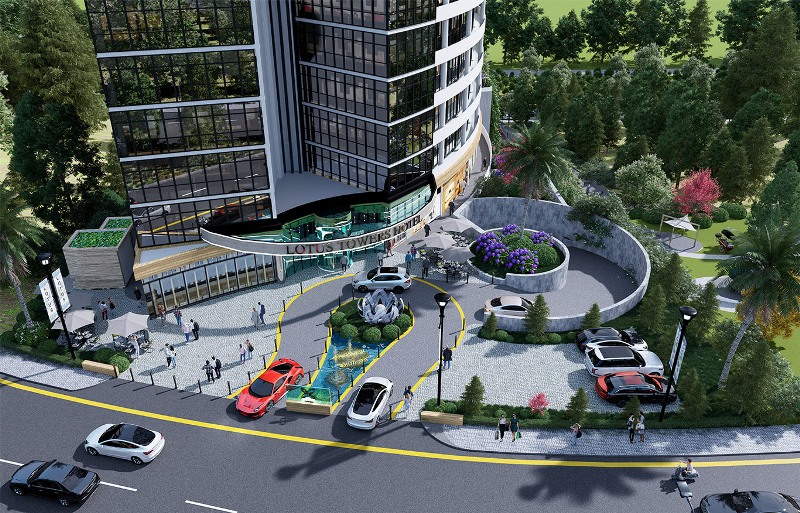 Luxury Flats for Sale in Lotus Towers Project Istanbul Turkey