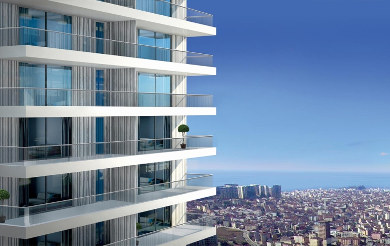 Modern Flats for Sale - Mina Towers in Kadikoy Istanbul