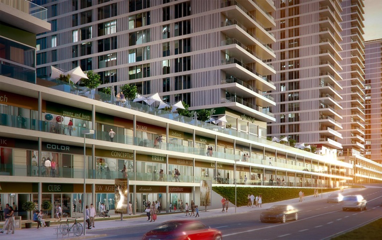Modern Flats for Sale - Mina Towers in Kadikoy Istanbul
