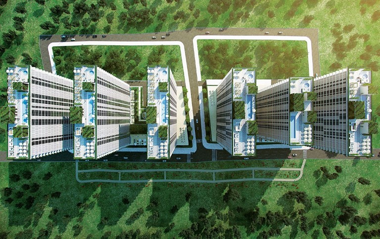 Modern Flats for Sale - Mina Towers in Kadikoy Istanbul