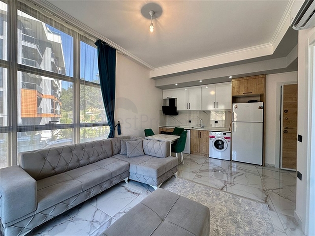 Recommended & Bargain - New 1 Bedroom Furnished Flat for Sale in Avsallar Alanya Turkey.