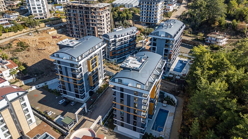Recommended & Bargain - New 1 Bedroom Furnished Flat for Sale in Avsallar Alanya Turkey.