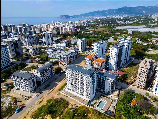 One Bedroom Furnished Property for Sale in Mahmutlar Alanya Turkey
