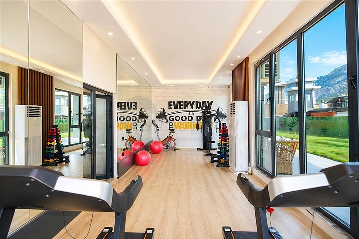 Furnished & Ready to Move in One Bedroom Mahmutlar Property with Partial Sea Views in Alanya