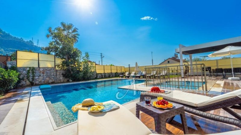 Outstanding 5 Bedroom Detached Villa with Nature and Mountain Views for Sale in Oludeniz, Fethiye.