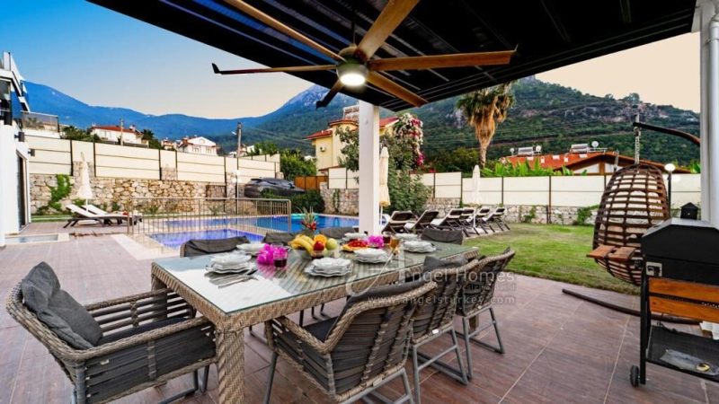 Outstanding 5 Bedroom Detached Villa with Nature and Mountain Views for Sale in Oludeniz, Fethiye.