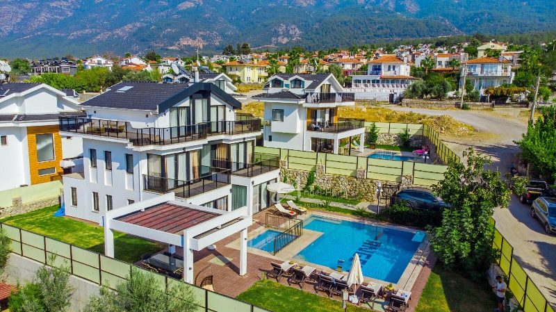 Outstanding 5 Bedroom Detached Villa with Nature and Mountain Views for Sale in Oludeniz, Fethiye.