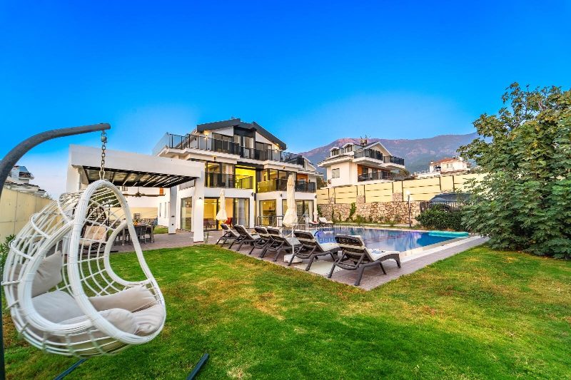 Outstanding 5 Bedroom Detached Villa with Nature and Mountain Views for Sale in Oludeniz, Fethiye.