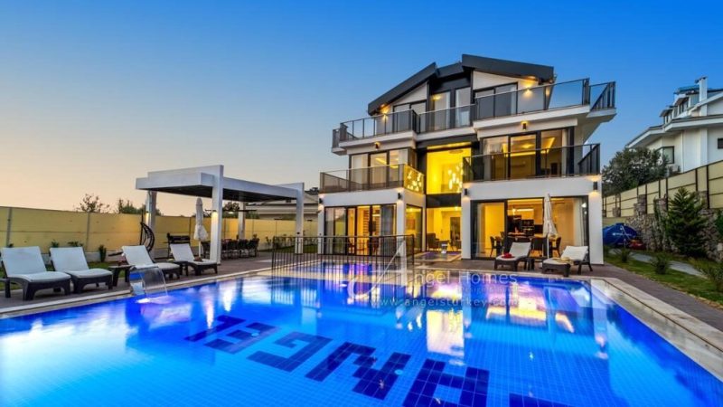 Outstanding 5 Bedroom Detached Villa with Nature and Mountain Views for Sale in Oludeniz, Fethiye.