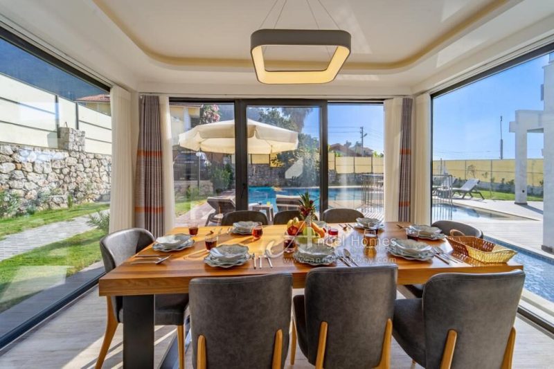 Outstanding 5 Bedroom Detached Villa with Nature and Mountain Views for Sale in Oludeniz, Fethiye.