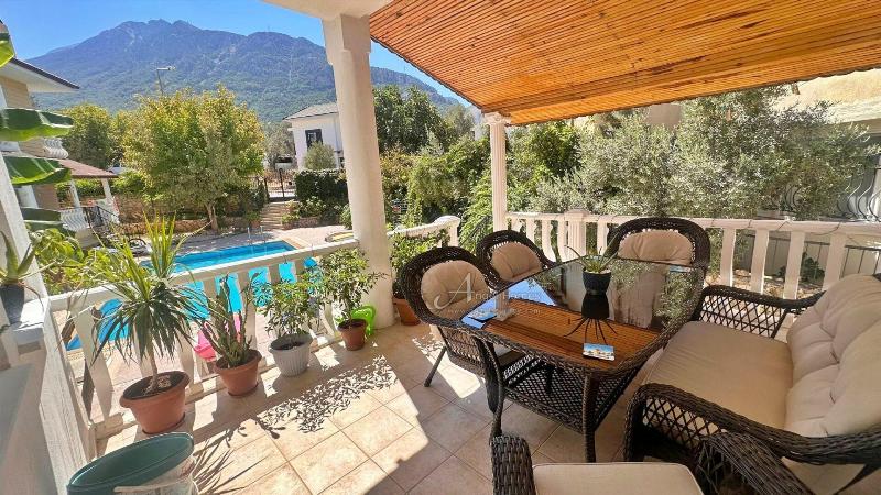 Ovacik Property; 4 Bedroom Furnished Duplex for Sale in Oludeniz Fethiye