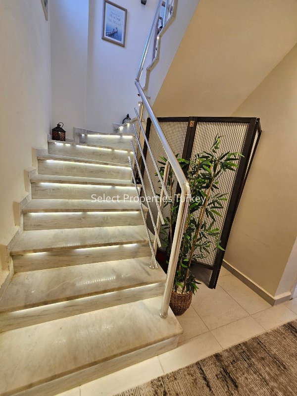 Property with Two Terraces and Amazing Scenery for Sale in Ovacik Fethiye