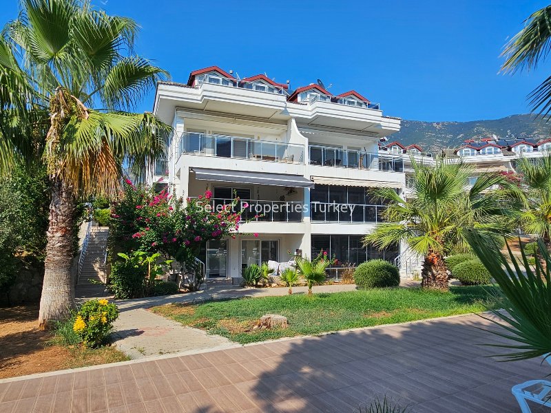 Property with Two Terraces and Amazing Scenery for Sale in Ovacik Fethiye