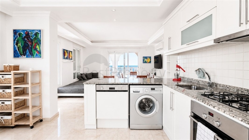 Ready to Move in l Sea View 2 Bedroom Apartment for Sale in Cikcilli Alanya Turkey