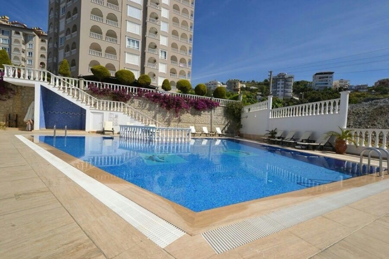 Ready to Move in l Sea View 2 Bedroom Apartment for Sale in Cikcilli Alanya Turkey