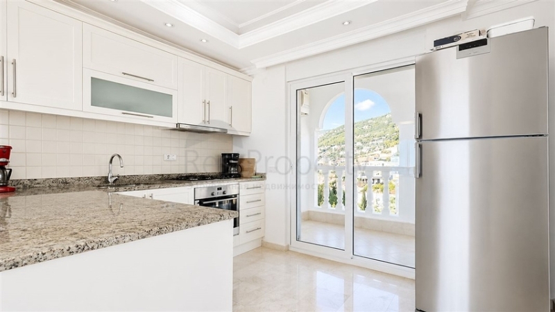 Ready to Move in l Sea View 2 Bedroom Apartment for Sale in Cikcilli Alanya Turkey