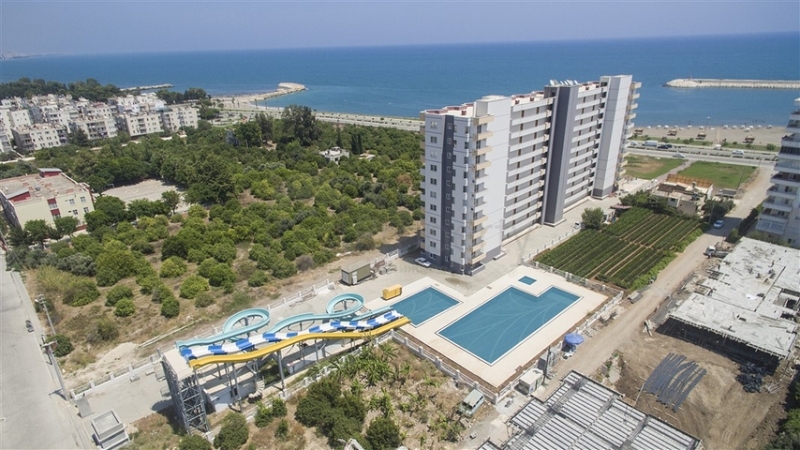 Sea View 1 and 2 Bedroom Apartments for Sale in Erdemli Mersin Turkey
