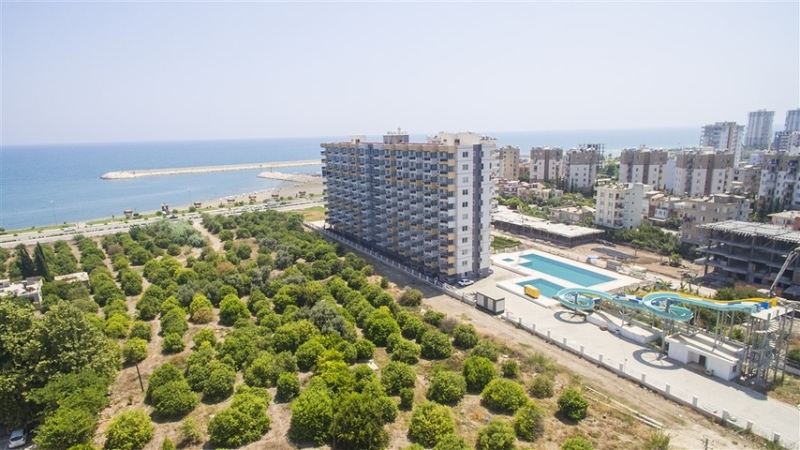 Sea View 1 and 2 Bedroom Apartments for Sale in Erdemli Mersin Turkey
