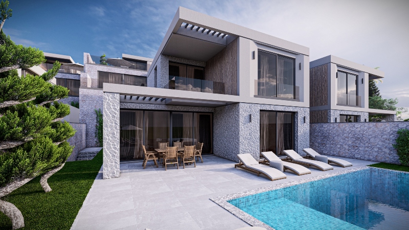 Sea View Kalkan Property for Sale; 200 Metres from the Beach