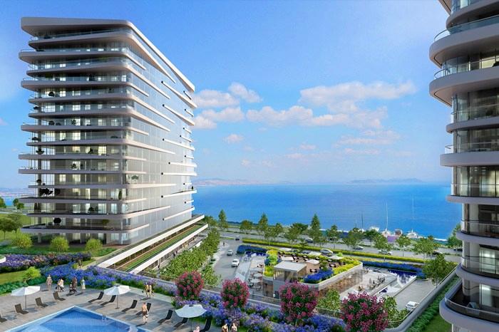 Sea View Luxury Apartments in Yedi Mavi Istanbul