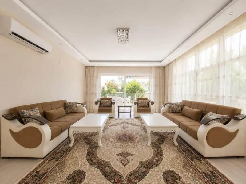 Spacious 3 Bedroom Apartment for Sale in Alanya l Ground Floor