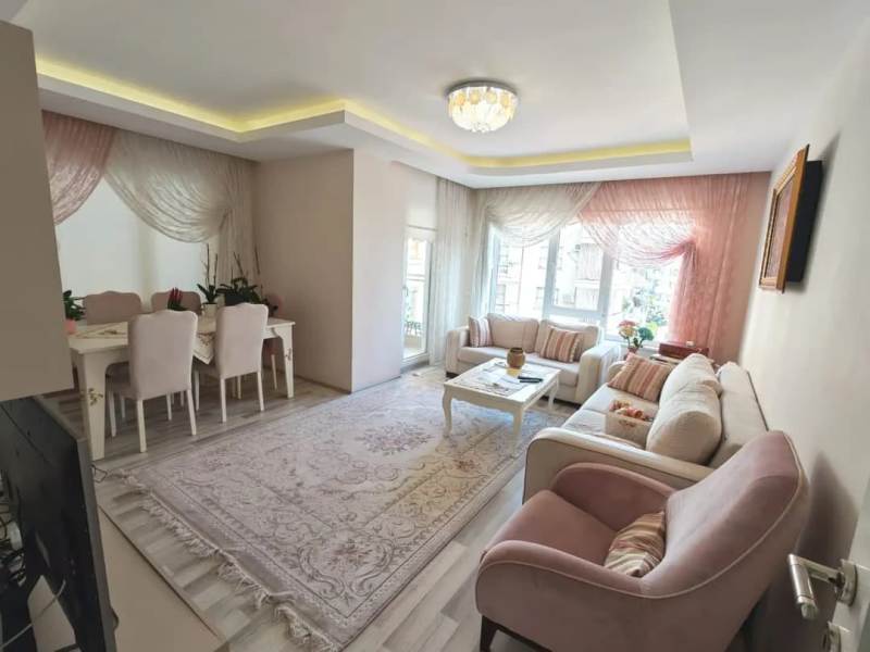 Spacious 3+1 Family Apartment for Sale in Cikcilli Alanya