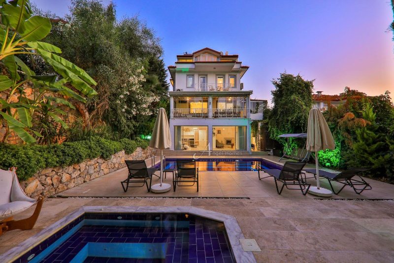 Spacious Key Ready Oludeniz Villa for Sale in Upper Ovacik Area
