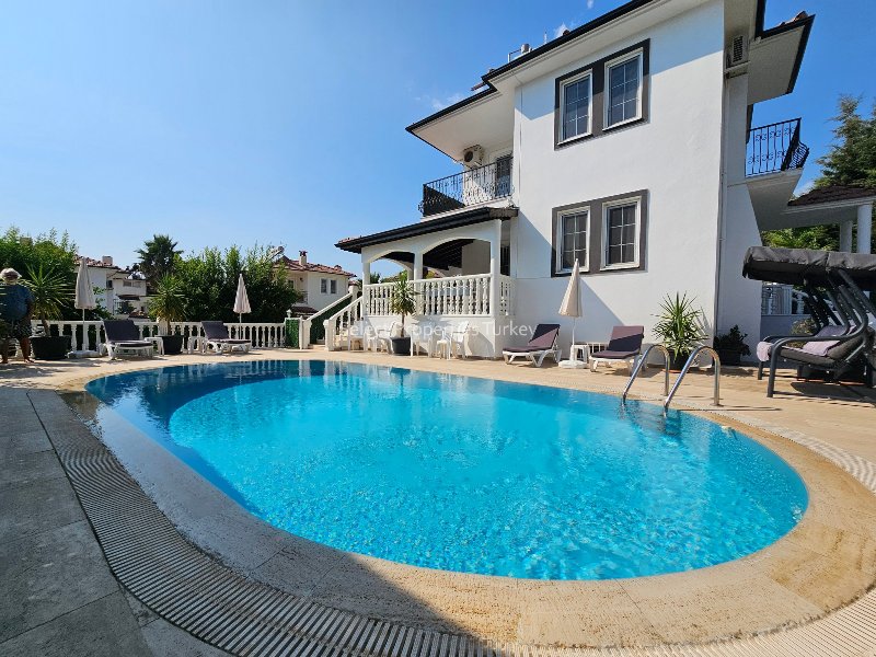 Villa with Extra Indoor Space on the Basement Level in Ovacik Fethiye