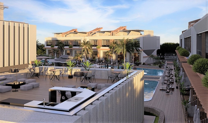 1 and 2 Bedroom Modern Apartments for Sale in Esentepe North Cyprus