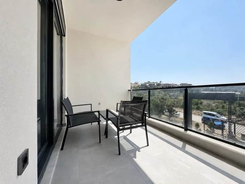 1+1 Furnished Apartment in Orange Complex in Oba Alanya