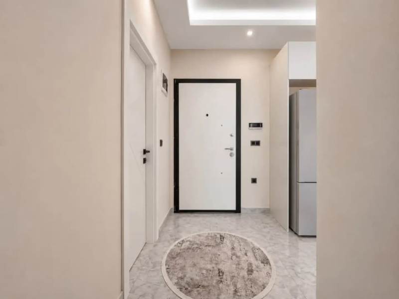 1+1 Furnished Apartment in Orange Complex in Oba Alanya