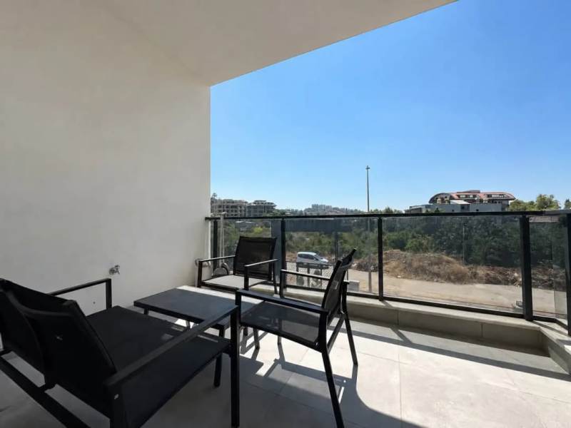 1+1 Furnished Apartment in Orange Complex in Oba Alanya