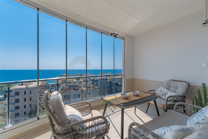 2 Bedroom Sea View Apartment Only 100m to the Beach in Alanya