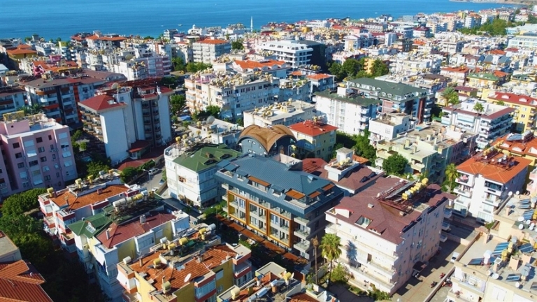 2+1 Apartment in the Central Part of Alanya, Cleopatra District