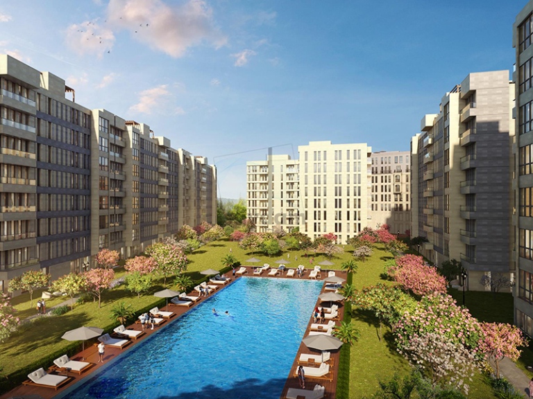 Affordable Residential Properties for Sale in Esenyurt Istanbul - Meydan Ardicli Project 