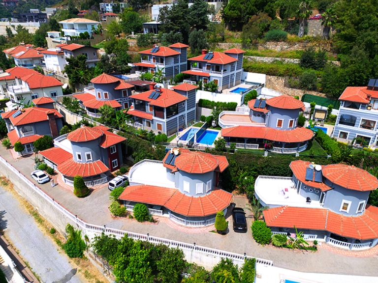 Affordable Sea View Villas for Sale in Alanya Turkey