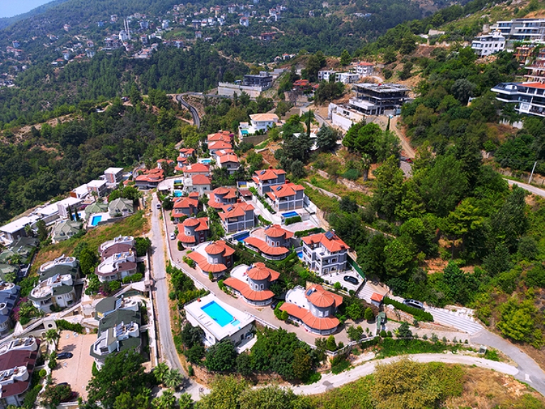 Affordable Sea View Villas for Sale in Alanya Turkey