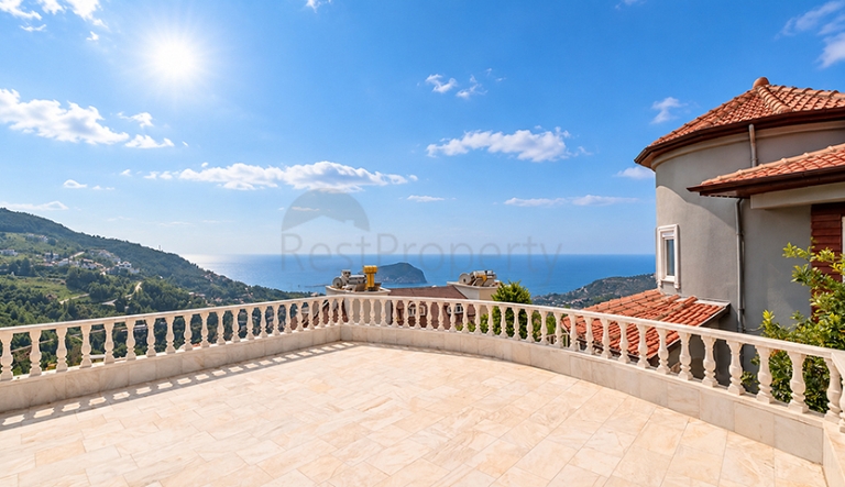 Affordable Sea View Villas for Sale in Alanya Turkey