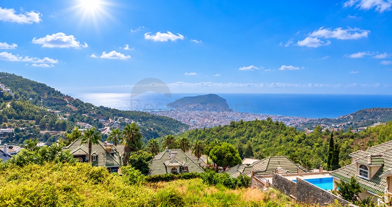 Affordable Sea View Villas for Sale in Alanya Turkey
