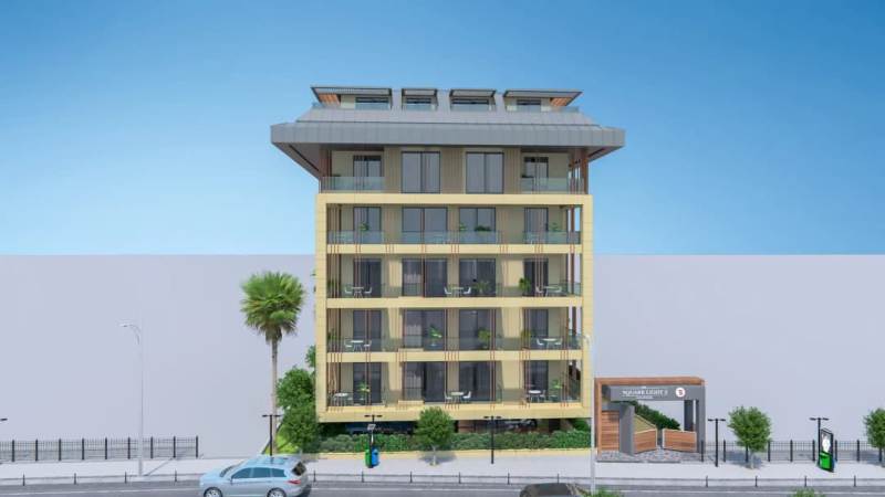 Alanya Real Estate; Residential Project of SQUARE LIGHT II DONNA
